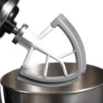 KA-5A Per miscelatori a testa inclinabile KitchenAid 4.5-5QT Frusta per bordi flessibili con bordi flessibili in silicone