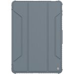 Per Xiaomi Pad 5 Pro Custodia per tablet in pelle NILLKIN Bumper Pro da 12,4 pollici con slot per penna e funzione Sleep / Wake-up (grigio)