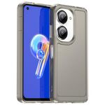 Custodia in TPU per ASUS Zenfone 9 serie Candy (grigio trasparente)