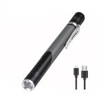B35 XPG + LED Mini Pen Light Tre sorgenti luminose Comode torce elettriche (grigio)
