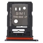 Vassoio per scheda SIM originale TCL 10 Pro + vassoio per scheda SIM / Micro SD (nero)