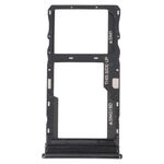 Per TCL 20 Vassoio per scheda SIM originale 5G + Vassoio per scheda SIM / Micro SD (nero)