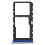 Per TCL 30/30+/30 Vassoio per scheda SIM originale 5G + vassoio per scheda Micro SD (blu)