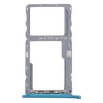 Per Alcatel 3L 2020 Vassoio scheda SIM originale + Vassoio scheda Micro SD (verde)