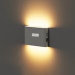 Sensore intelligente a infrarossi umani Luce notturna a LED magnetica wireless (lente piana)