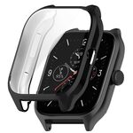 Per Amazfit GTS 4 Custodia per orologio completamente chiusa in TPU (nero)