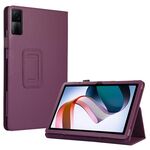 Per Xiaomi Redmi Pad 10.61 Custodia per tablet in pelle con texture Litchi con supporto (viola)