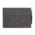 Per Microsoft Surface Pro 9 Custodia protettiva antiurto all-inclusive in pelle di pecora (grigio)