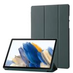 Per Lenovo Tab M10 Plus 10.6 3a generazione 2022 Custodia per tablet in pelle TPU 3 volte (verde scuro)