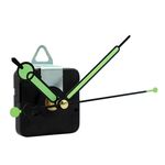 Lunghezza albero 18,5 mm Orologio al quarzo Movimento silenzioso + Lancette luminose Kit fai da te, Specifiche: Movimento+746