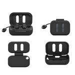 Per Skull Candy Dime G52 Auricolari Bluetooth Custodia protettiva in silicone anti-caduta (nero)