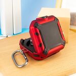 Custodia protettiva antiurto in silicone per auricolari Bluetooth Beats Fit Pro D2 (rosso)