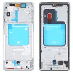 Per vivo iQOO 7 alloggiamento anteriore originale cornice cornice LCD (argento)