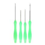 4 pezzi / set amo da pesca alla carpa Ago da pesca con perline esche