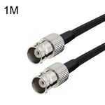 Cavo adattatore coassiale BNC femmina a BNC femmina RG58, lunghezza cavo: 1 m
