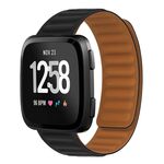 Per Fitbit Versa 4/3 / Sense 2 Cinturino magnetico in silicone da 20 mm (nero)