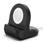 Per Google Pixel Watch Smart Watch Supporto di ricarica in silicone (nero)
