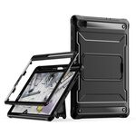 Custodia protettiva per tablet Samsung Galaxy Tab S6 Lite Explorer PC + TPU con slot per penna (nero)