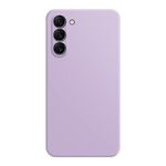 Custodia per telefono in silicone liquido imitazione Samsung Galaxy S23 5G (viola)