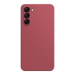 Per Samsung Galaxy S23 5G Custodia per telefono in silicone liquido imitazione (rosso)