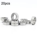 MR106ZZ 20pcs 6x10x3mm Cuscinetto a sfere a gola profonda in miniatura, stile: alta velocità