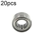 Cuscinetti silenziosi in miniatura da 20 pezzi 5x10x4mm per macchinari e attrezzature per ingranaggi ad alta velocità (MR105ZZ)
