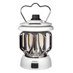 LH-B46 LED Luce per tenda retrò Comoda luce da campeggio con ricarica USB (bianca)