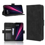 Per T-Mobile REVVL 6 Pro 5G Skin Feel Calf Texture Card Slots Custodia per telefono in pelle (nero)