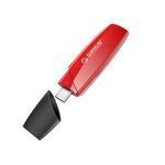 Unità disco ORCIO USB3.0 U, lettura: 100 MB/s, scrittura: 15 MB/s, memoria: 128 GB, porta: tipo C (rosso)