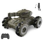 JJR/C Q126 Spray Bomb Drift Remote Control Car, Specifica: Ruota universale a doppio controllo (verde)