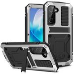 Per Samsung Galaxy S23 + 5G R-JUST Life Custodia per telefono antiurto antipolvere impermeabile (argento)