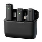 Microfoni lavalier wireless One by Two con custodia di ricarica, porta: 8 pin