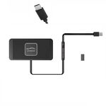 Caricabatterie wireless per tappetino antiscivolo per auto con interfaccia TYPEC C1 da 15 W (30 cm)