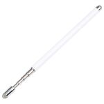 Stilo per antenna universale estesa con doppia testina in tessuto (bianco)