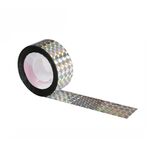 4,8 x 110 m Nastro repellente per uccelli a doppia faccia Nastro anti-uccelli Lampeggiante Repellente per uccelli riflettente (Laser Frid)
