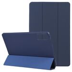 Per Xiaomi Redmi Pad 10.61 2022 Custodia in pelle per tablet a tre pieghe con supporto (blu scuro)