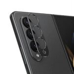 Per Samsung Galaxy Z Fold4 5G Obiettivo fotocamera posteriore integrato Pellicola in vetro temperato (nero)