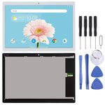 Schermo LCD per Lenovo Smart Tab M10 FHD REL TB-X605 TB-X605LC TB-X605FC con digitalizzatore assemblaggio completo (bianco)