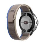 Per Google Pixel Watch Loop Black Connector Cinturino in nylon (blu)