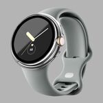 Per Google Pixel Watch Custodia protettiva per orologio integrata con cornice per PC smerigliata (trasparente)