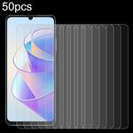 Per Honor X7a 50pz 0.26mm 9H 2.5D Pellicola in vetro temperato