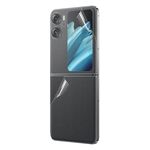 Per OPPO Find N2 Flip Protezione per la schiena a schermo intero Pellicola idrogel antideflagrante