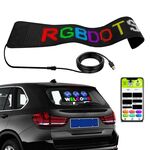S3296RGB 672x218mm Car LED Display flessibile Controllo APP per telefono cellulare Connessione Bluetooth
