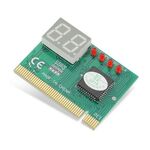 Scheda di diagnosi dei guasti PCI della scheda madre del computer a 2 bit (manuale inglese)