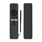Per Xiaomi 4K TV Stick Y48 Telecomando Custodia protettiva in silicone anti-caduta (nero)