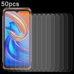 Per Blackview BV9200 50 PZ 0.26mm 9H 2.5D Pellicola in vetro temperato
