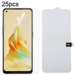 Per OPPO Reno8 T 4G 25 pezzi Protezione schermo intero Pellicola idrogel antideflagrante