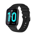 P56T Smart Watch con schermo a colori da 1,91 pollici, supporto monitoraggio della frequenza cardiaca / monitoraggio della pressione sanguigna (nero)