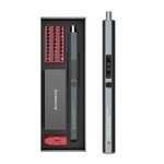 Mini set di cacciaviti elettrici ricaricabili 36 in 1 con illuminazione a 3 LED (rosso)