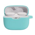 Custodia protettiva in silicone per auricolari wireless JBL T230NC TWS (verde menta)